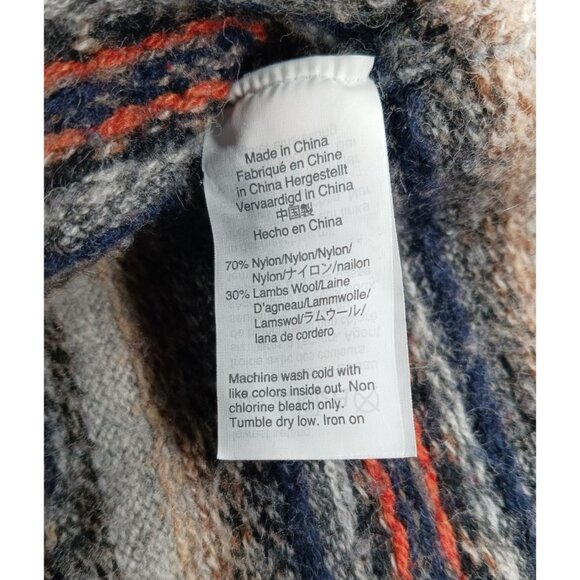 J Crew Mercantile Crewneck Sweater Mens M Fair Isle Wool Grandpa Academia Preppy - Picture 14 of 14